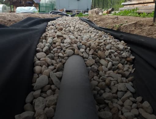 Щебёночный дренаж