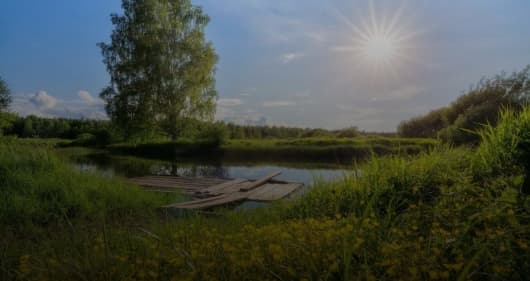 Меньше комаров